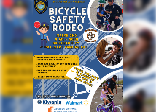 Bicycle Safety Rodeo!(MARCH 2ND)