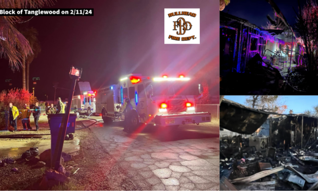 Structure Fire Reported at 4am on 2/11/24