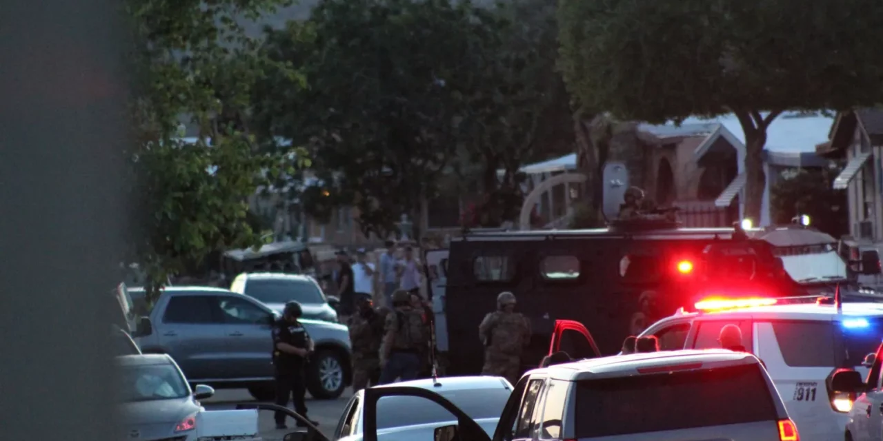 A Man arrested After a tense 3.5-hour standoff.