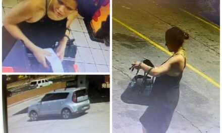 Need your help to identify this women; caught on camera stealing wallet